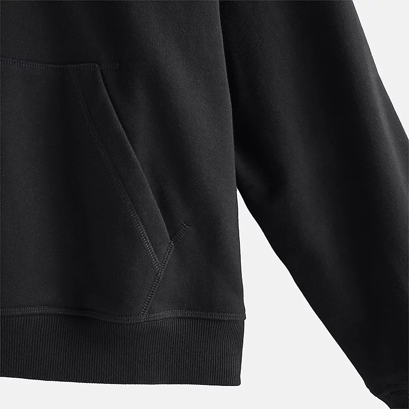 Femme Athletics French Terry Hoodie - SCHWARZ
