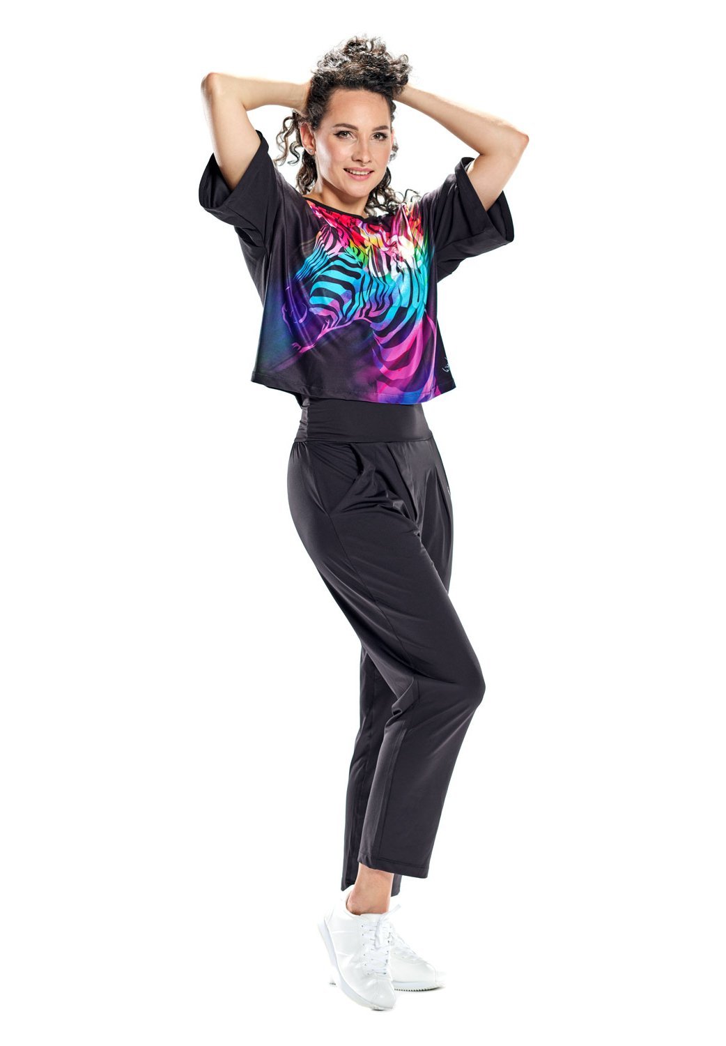 Winshape FUNCTIONAL LIGHT 7/8 - Pantaloni de trening - negri