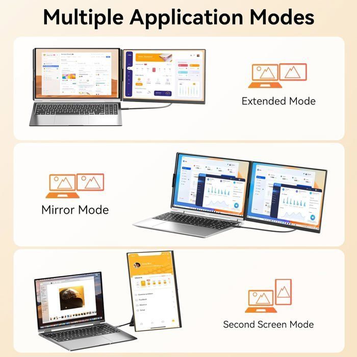 Portable screen extension 13–17.3