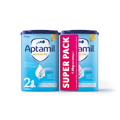 Fórmula infantil Aptamil Savings, paquete de 2 x 800 g