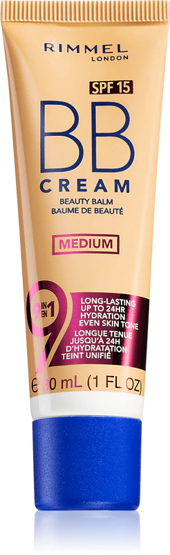 Creme BB Rimmel 9 em 1 FPS 15