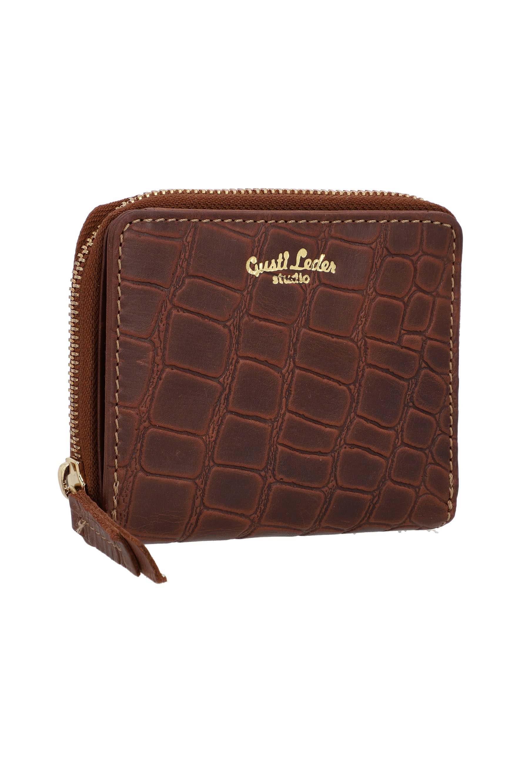 Gusti Leder MONIKA - Wallet - dunkelbraun