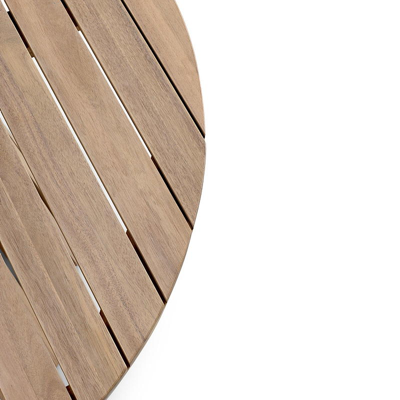 Spisebord ø 120 cm, akacie, Rollo