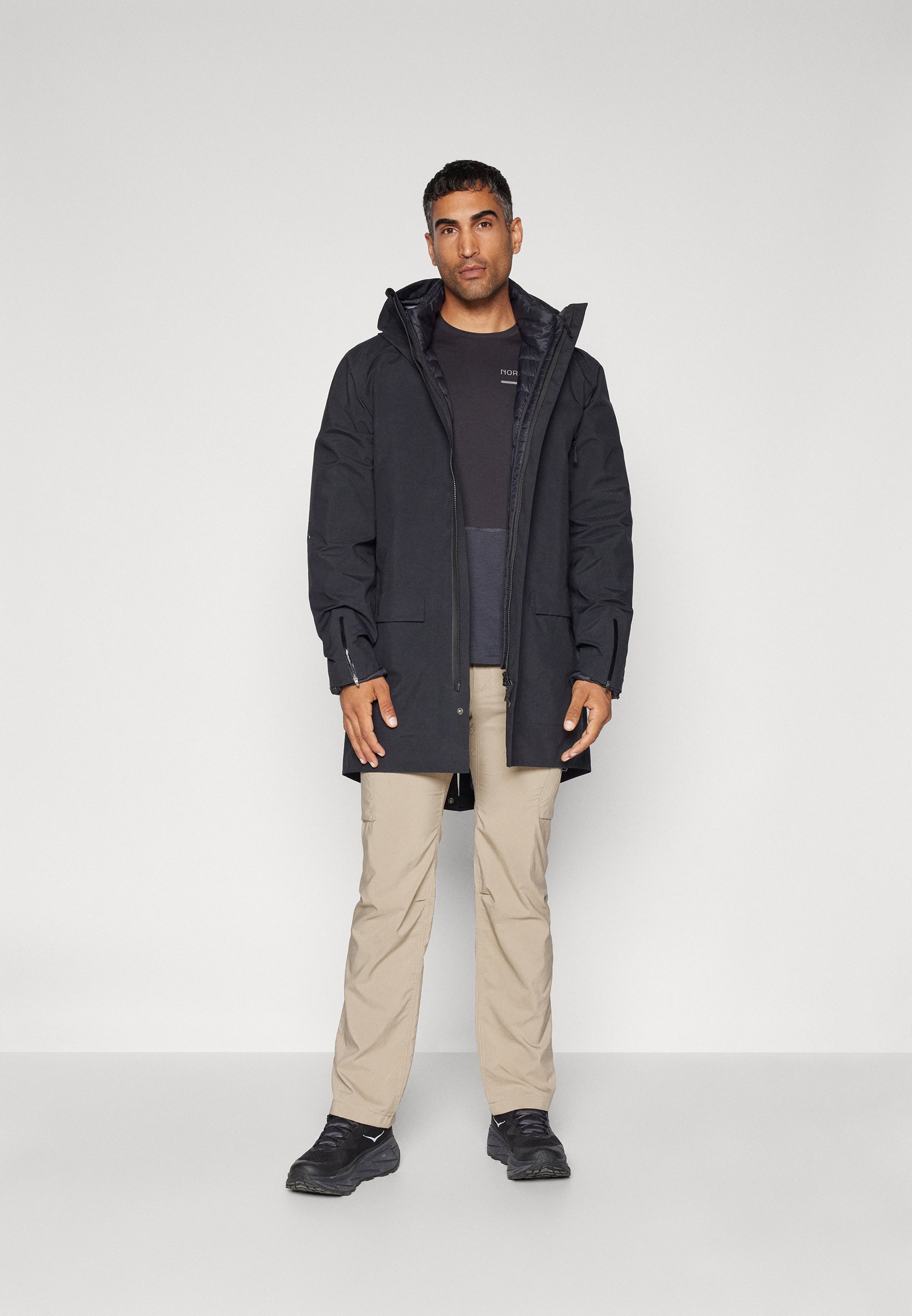 Norrøna OSLO GORE-TEX DOWN850 PARKA - Donsjas - kaviaar