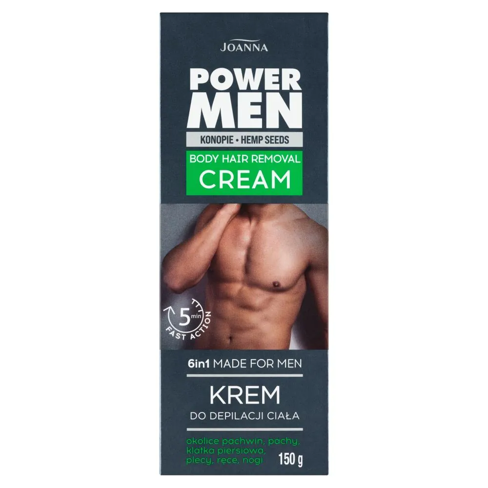 Joanna Power Men Krem do depilacji ciała dla mężczyzn