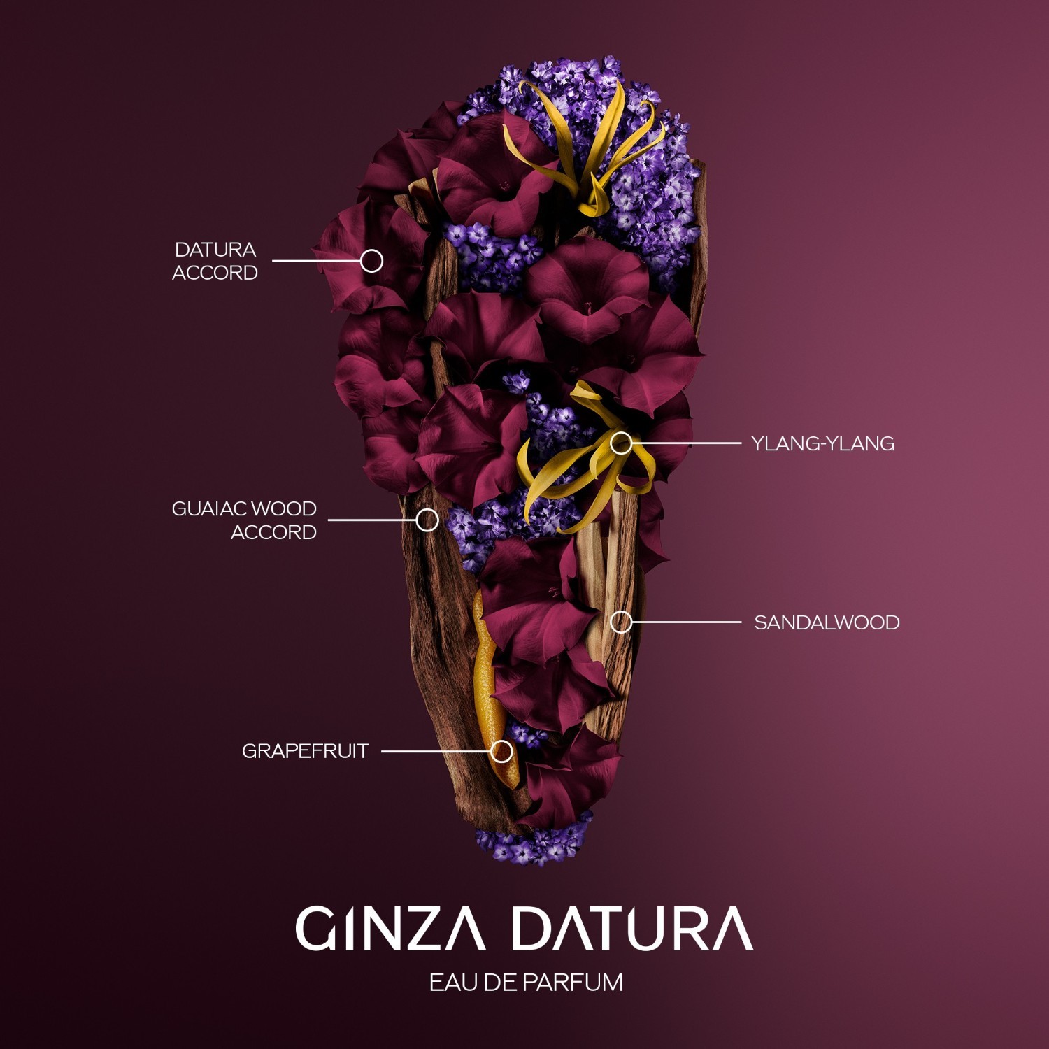 Shiseido parfemska voda GINZA Datura - 30 ml