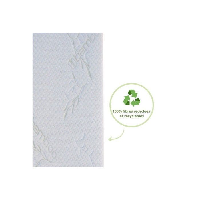 Materasso Easy Dort per neonati 50x83 cm | Culla o lettino | Prodotto in Francia | Antibatterico | Comodo
