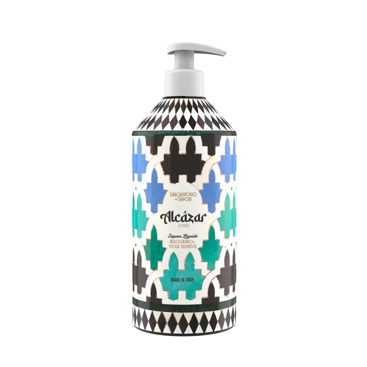 SOAP LABORATORY Andalusisch Zeeplaboratorium Alcazar 500 ml Granaatappel en Wilde Viooltjes