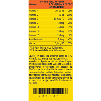 Supradyn Vitaminer for spedbarnsvekst Protovit 15 ml 15 ml