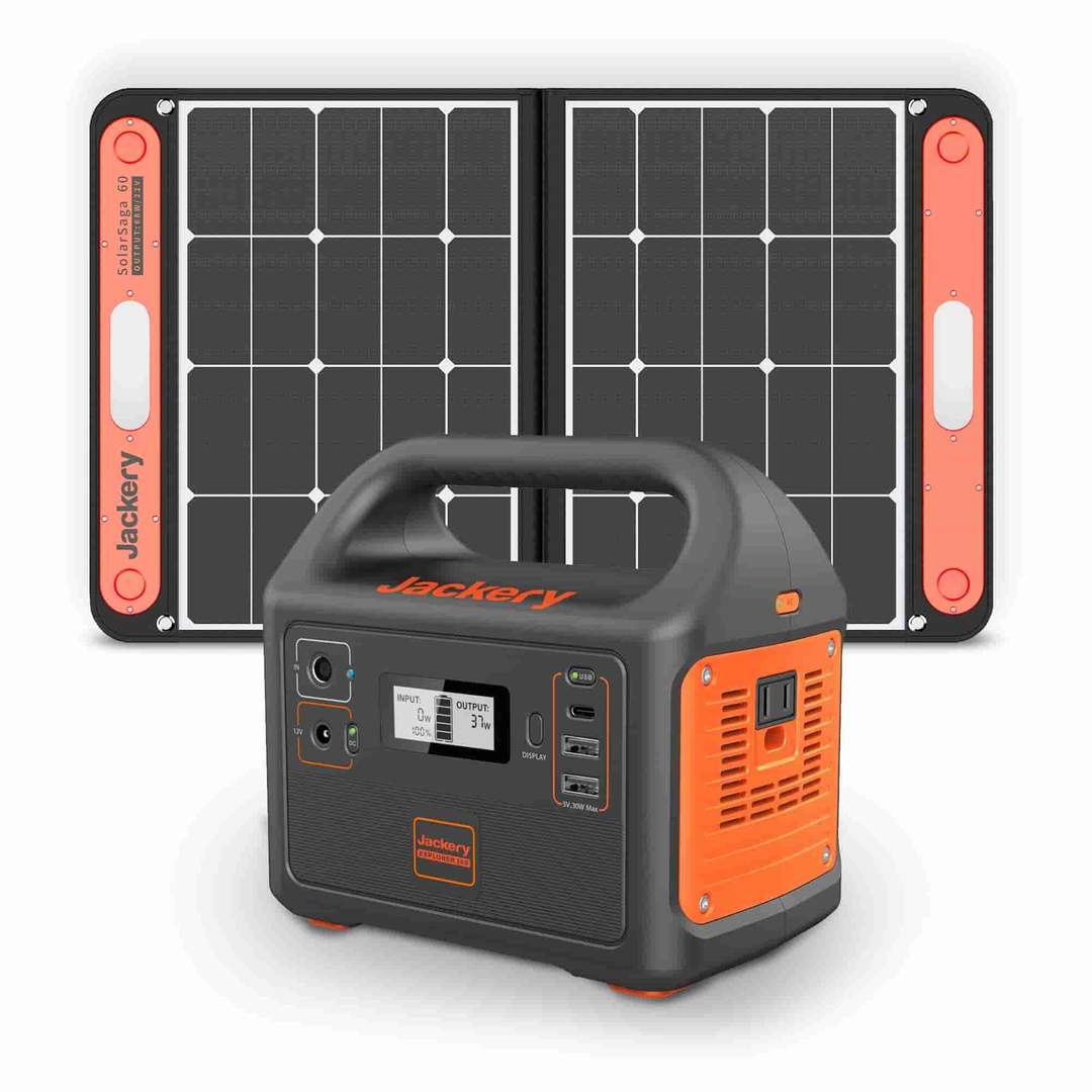 Jackery solcellegenerator 160 (Jackery 160 + SolarSaga 60W)