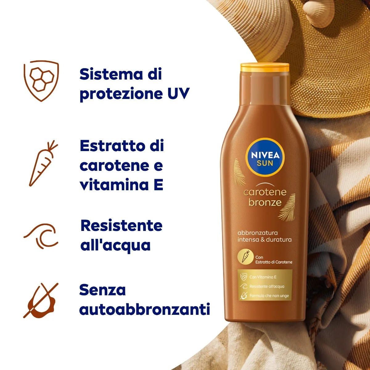 NIVEA Nivea Sun Sonnenschutzlotion Carotin Bronze Sonnenschutz