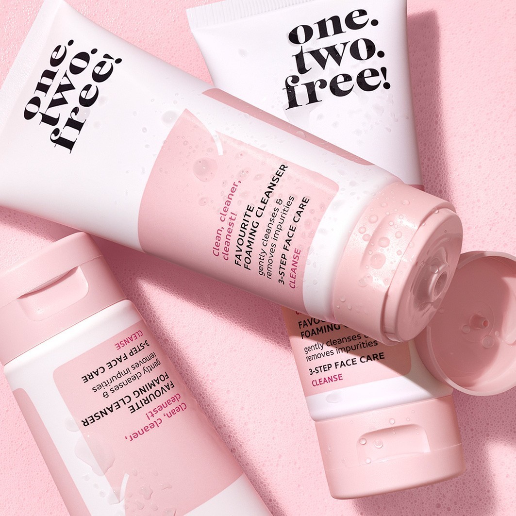 one.two.free! Omiljeni pjenasti čistač lica – 30 ml