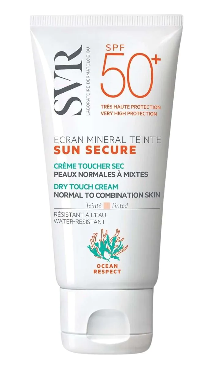 SVR Sun Secure Krem ochronny koloryzujący SPF 50+ Cera normalna i mieszana