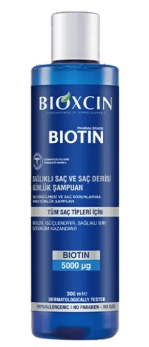 Bioxcin Aqua Szampon do włosów z biotyną i wodą termalną