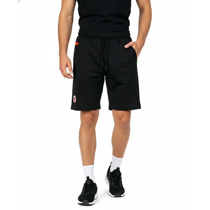 Miesten rugbyshortsit - STADE TOULOUSAIN - Toulouse - 92 % polyesteria - Urheilu: Rugby - Miesten