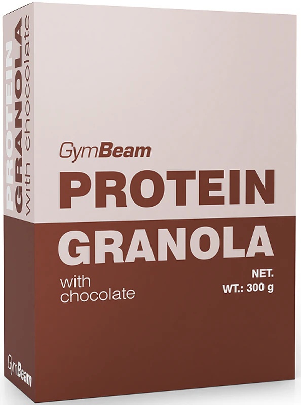 GymBeam proteīna granola ar proteīniem