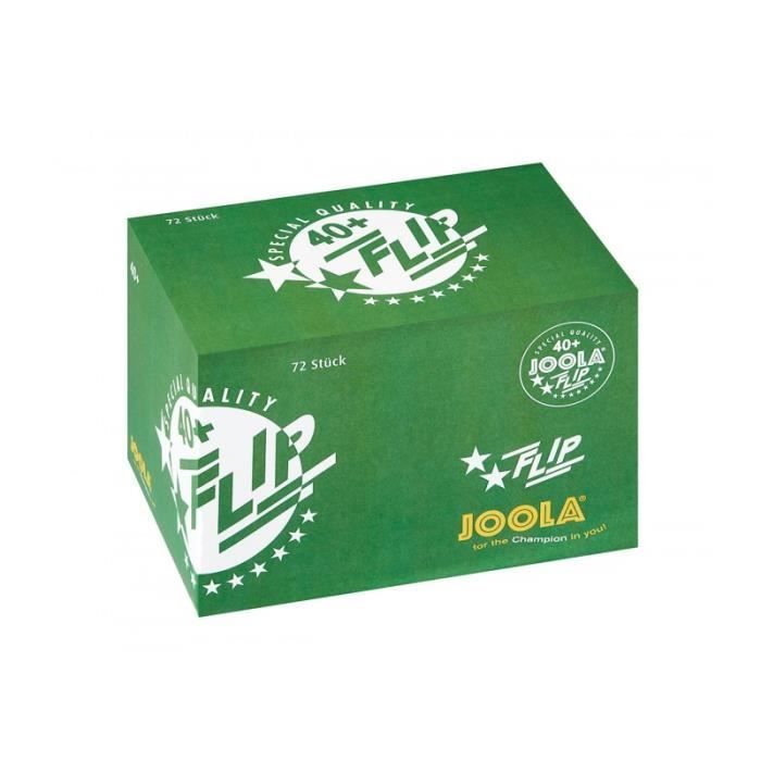Table tennis balls - JOOLA - FLIP - White - Mixed - Optimal quality for training