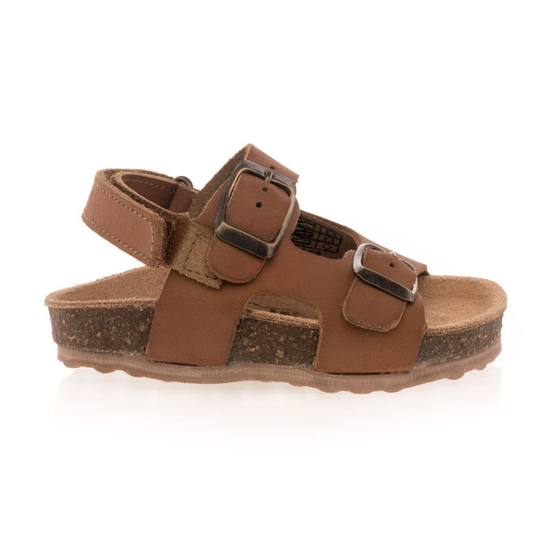 Brune sandaler/sko med åpen tå til babygutt