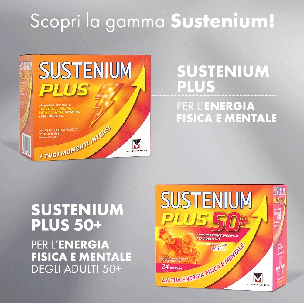 SUSTENIUM Sustenium Immuno Energy 14 sachets Voedingssupplement voor het immuunsysteem