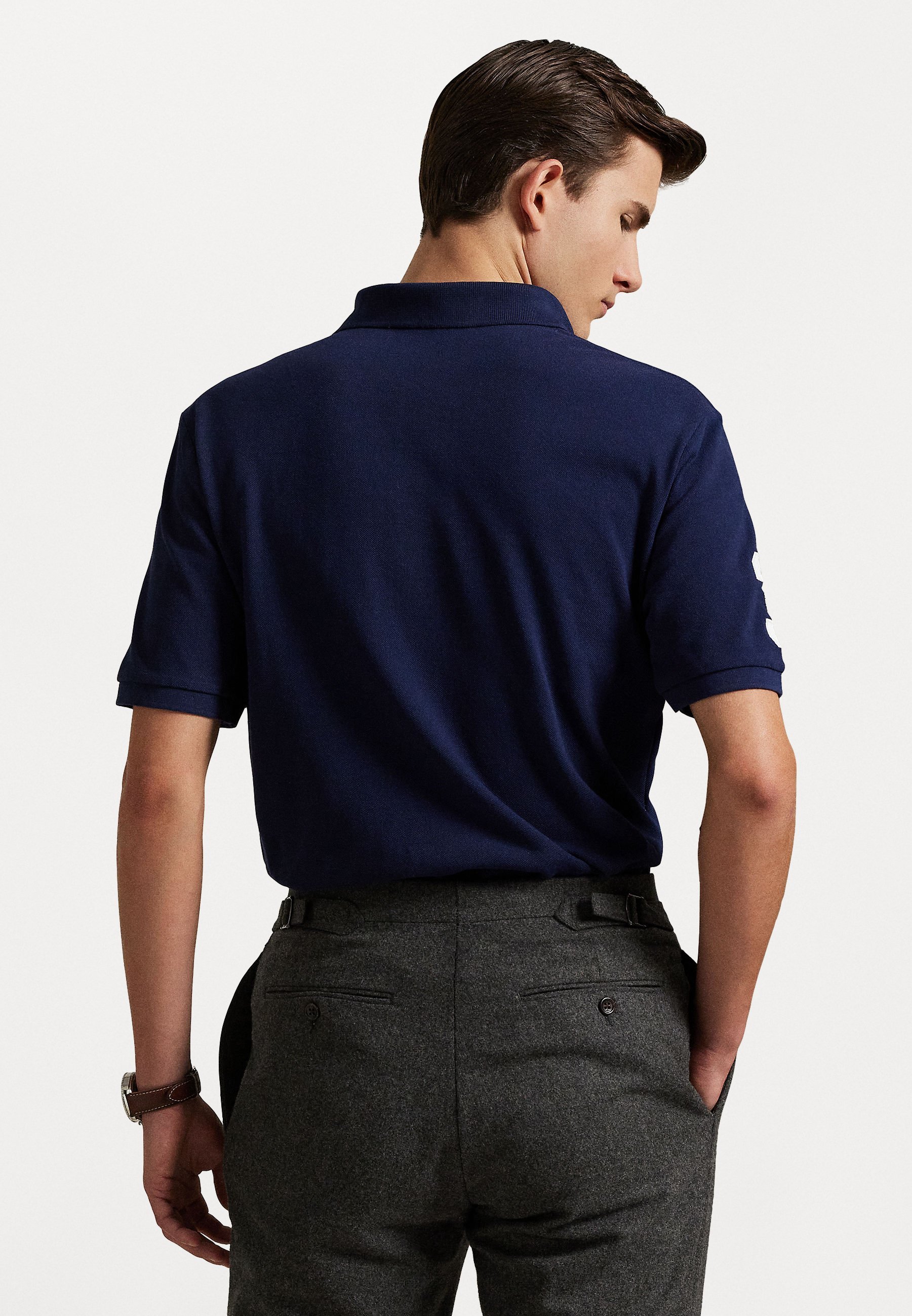 Polo Ralph Lauren CUSTOM SLIM FIT 20TH ANNIVERSARY - Polo shirt - newport navy
