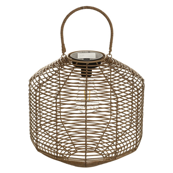 Lampion metalowy Solarny VILAKKU 30 cm