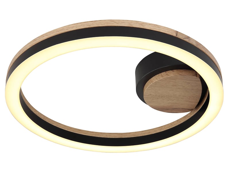 Lampa sufitowa Beatrix LED metalowa czarna