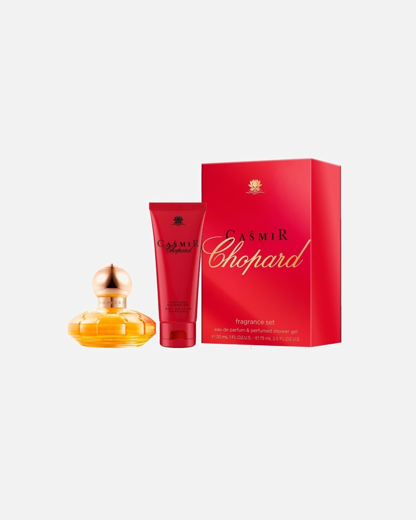 Chopard dišavni set Cašmir Eau de Parfum 30 ml + gel za tuširanje 75 ml – 1 kos