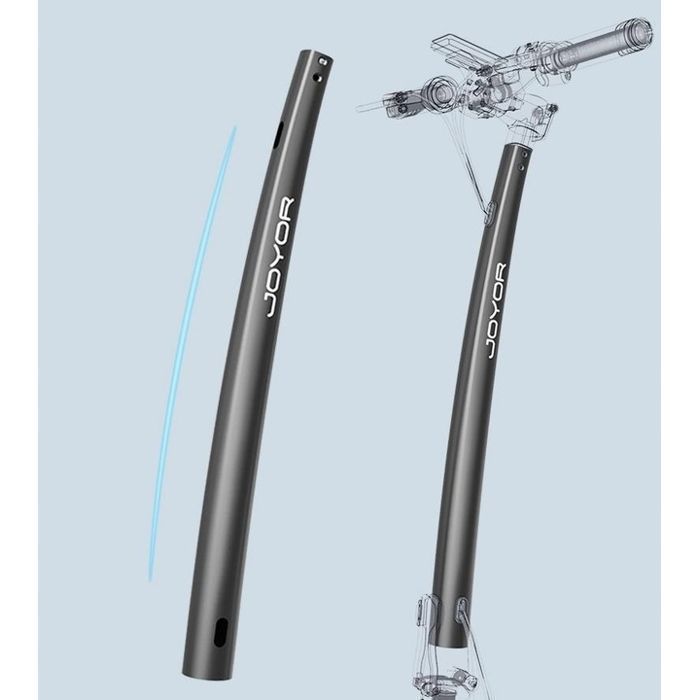 JOYOR C10 - Elektrische scooter - 500W motor - Max. 40 km/u - 48V 10,4Ah accu - NFC - 10 inch banden - Actieradius 50 km - Remmen