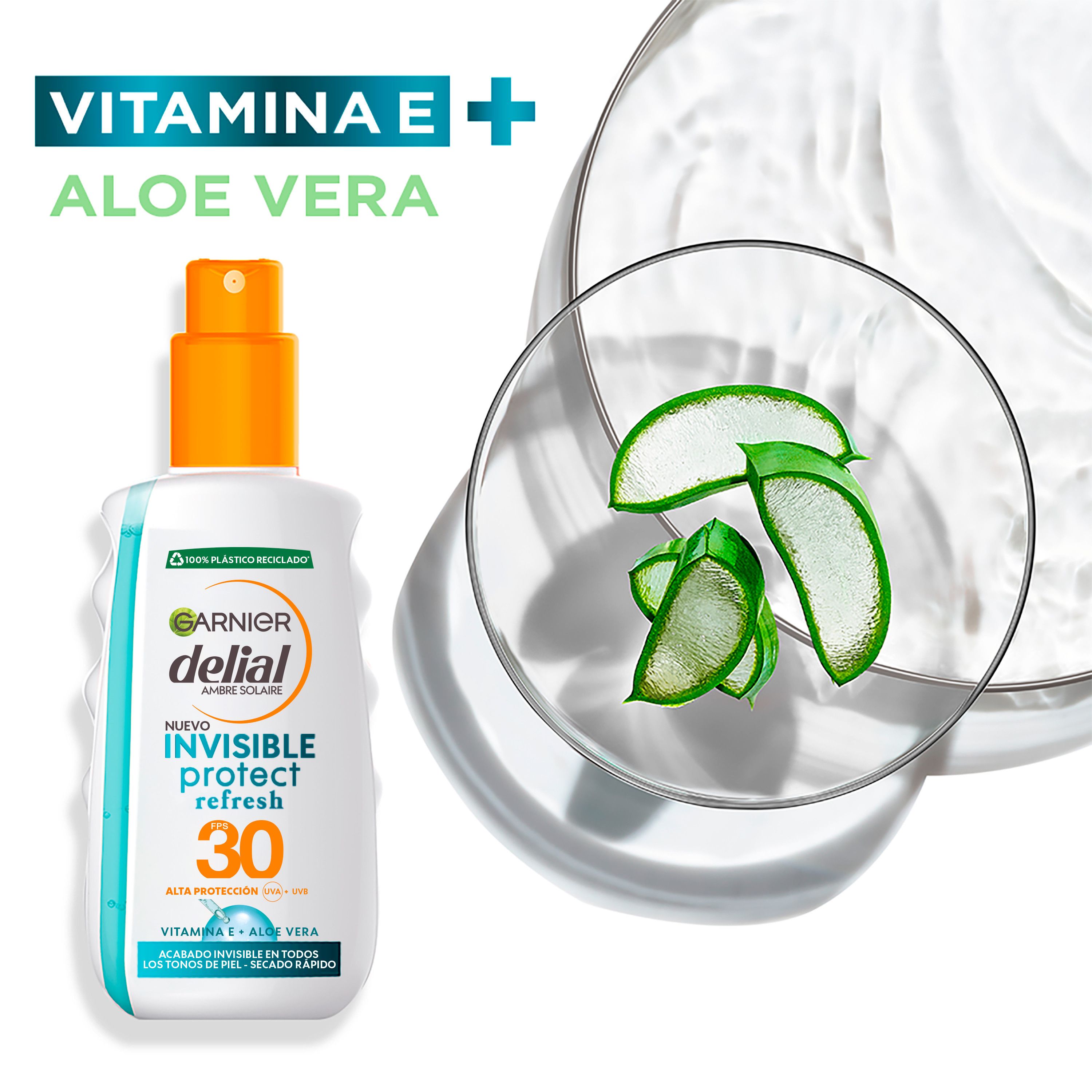 Delial nevidni sprej za sončenje 30SPF Zaščita telesa