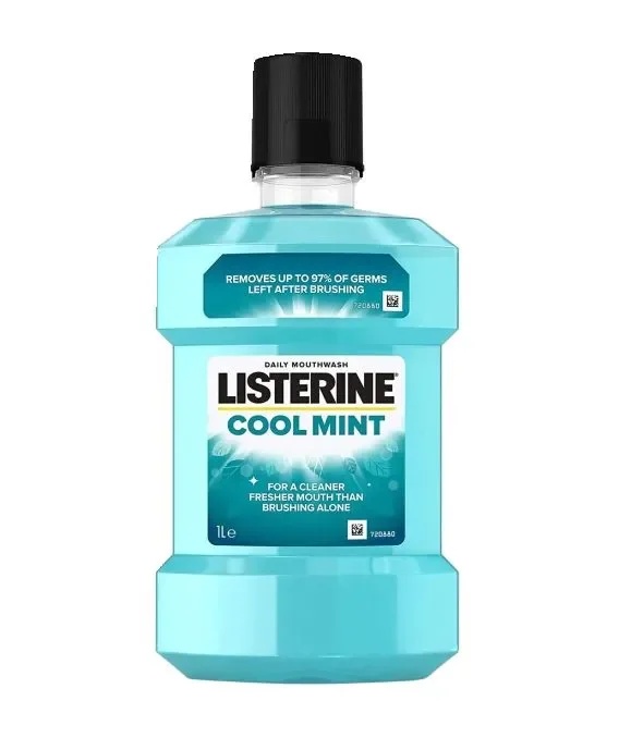 Enxaguante bucal Listerine Menta Refrescante 1 litro