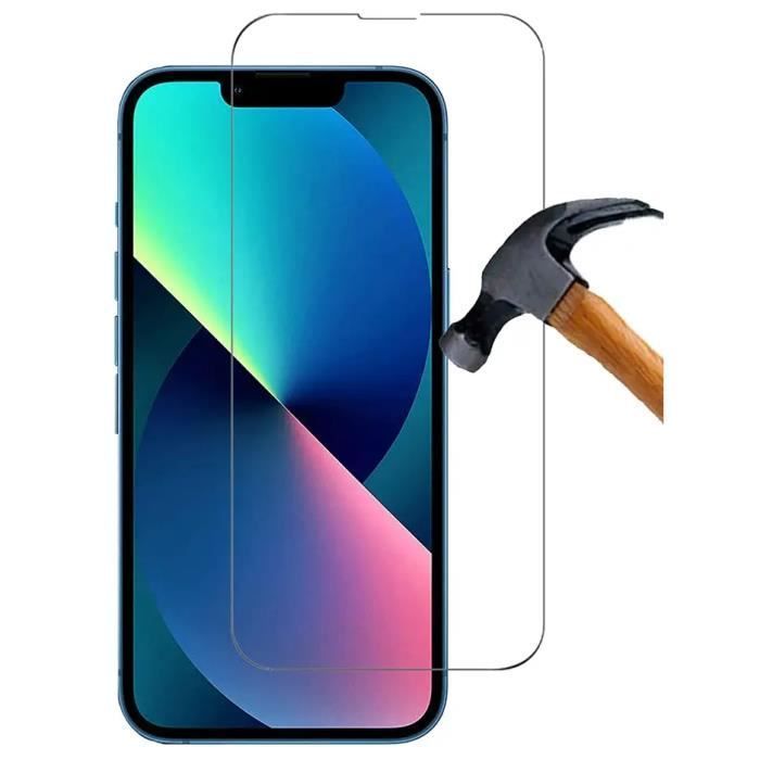 Tempered Glass Screen Protectors - Phonillico® - iPhone 14 - Pack of 2 - Scratch Resistant - Screen Protector