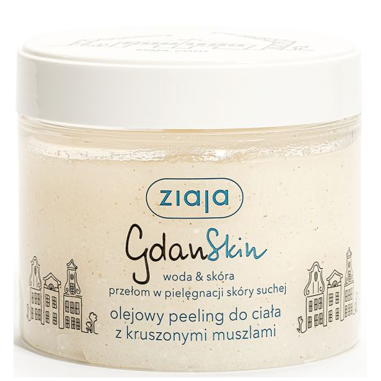 Ziaja oljekroppspeeling med krossade skal 300ml GdanSkin