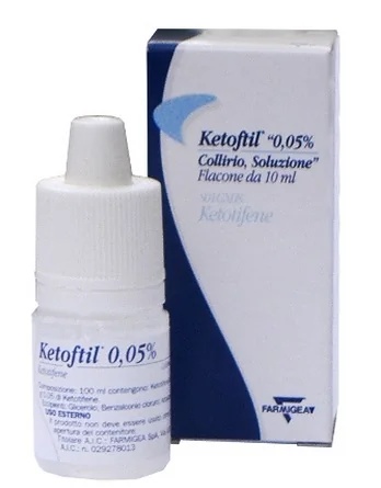KETOFTIL Ketoftil oogdruppels 0,05% Ketotifen 10 ml Allergische conjunctivitis