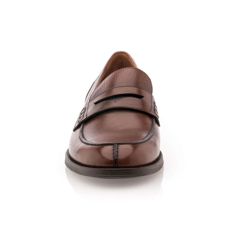 Brune loafers/båtsko til herre