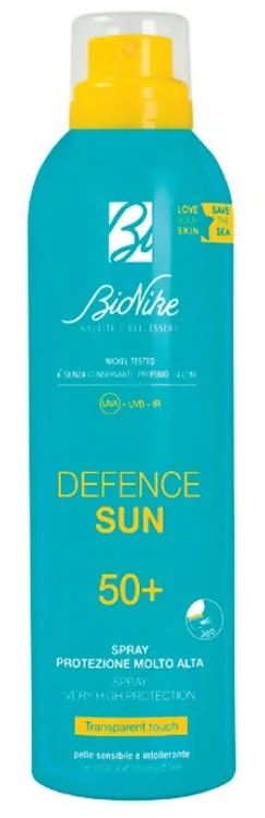 BIONIKE Bionike Defence Sun Spray Transparent Touch SPF 50+ 200 ml Hoge zonbescherming
