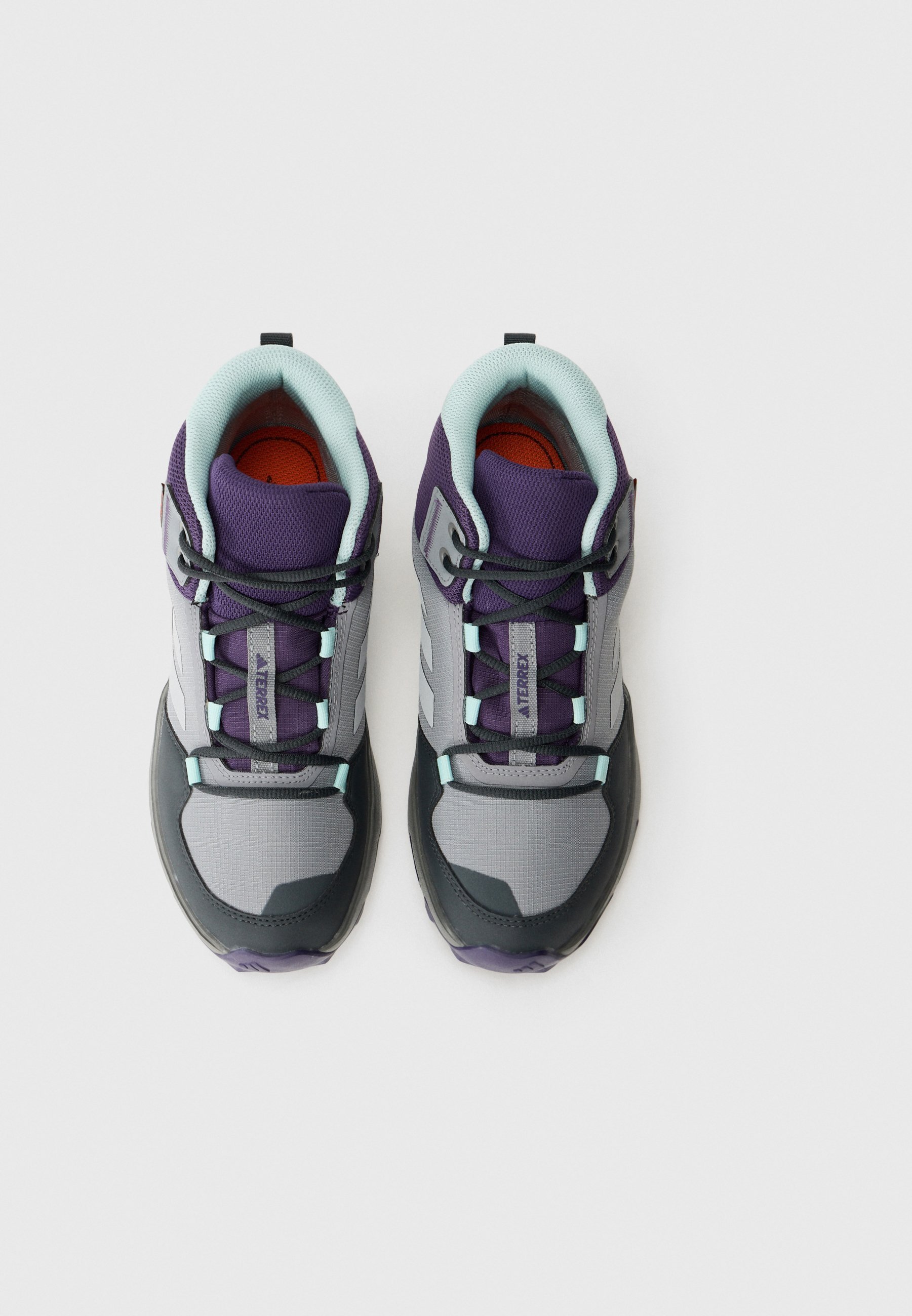 Adidas Terrex AX4R UNISEXE - Chaussures de randonnée - gris 3/gris 2/bleu turquoise semi-brillant