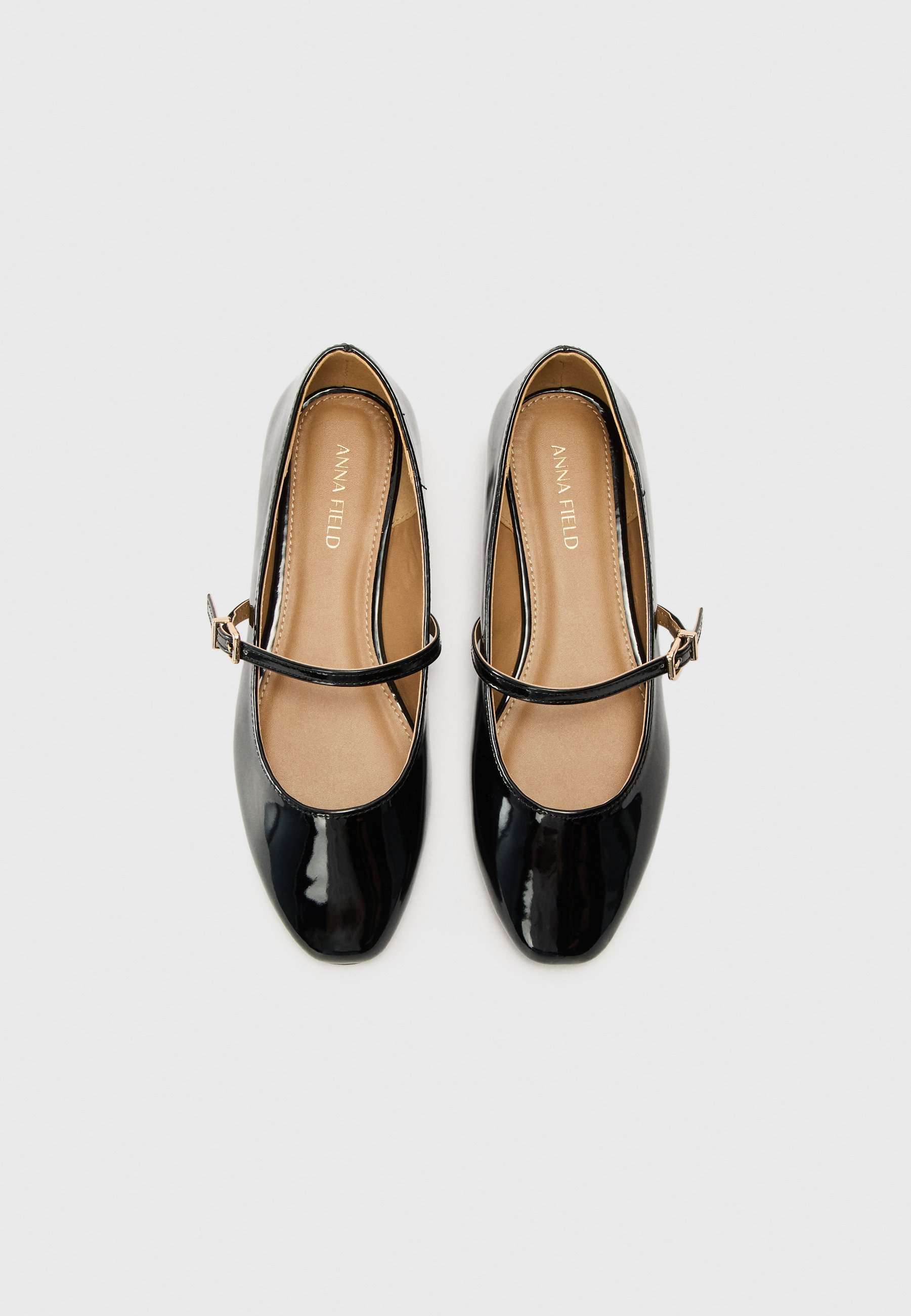 Anna Field Wide Fit ballerina's - zwart