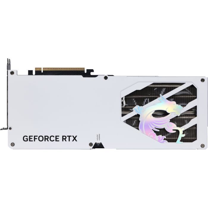 Graphics card - MSI - GAMING GEFORCE RTX 5080 16G TRIO OC WHITE NVIDIA 16 GB GDDR7
