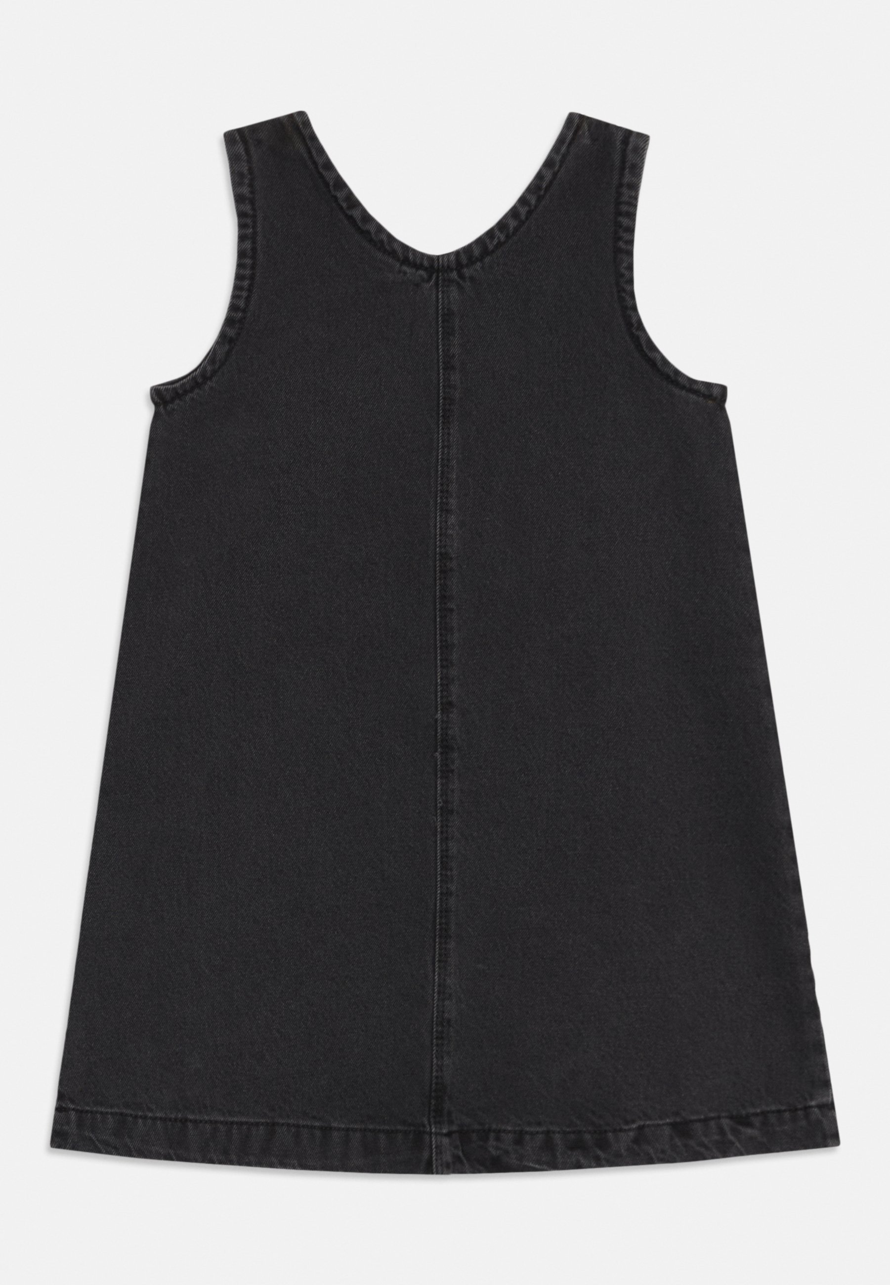 Rochie din denim - denim gri închis