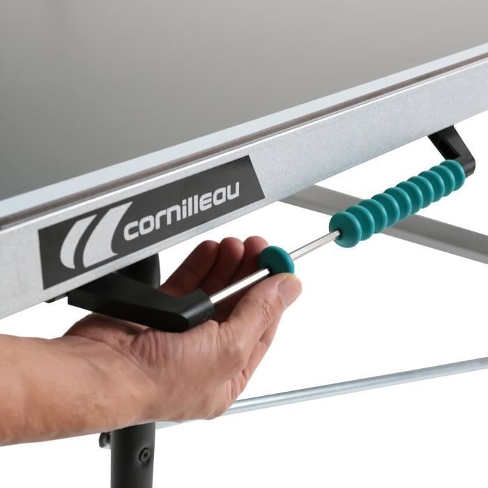 Table de ping-pong d'extérieur 300X Outdoor - Plateau Gris - Cornilleau
