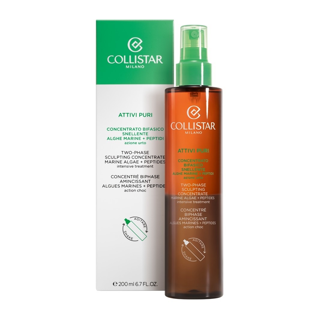 Collistar mitrinošais serums Special Corpo Perfetto divfāžu veidošanas koncentrāts ar jūraszālēm + peptīdiem - 200 ml