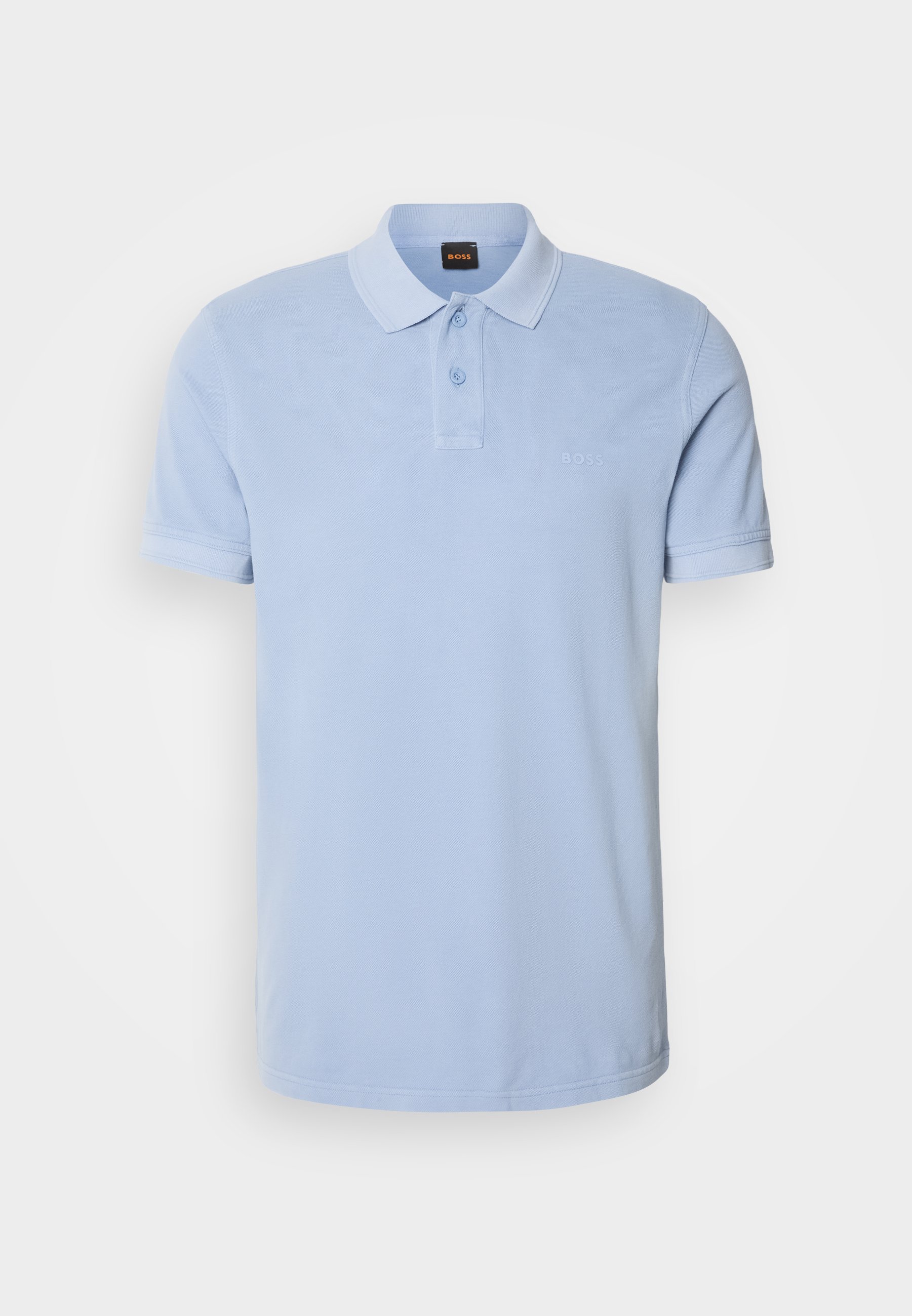 BOSS PRIME - Koszulka polo - otwarta niebieska