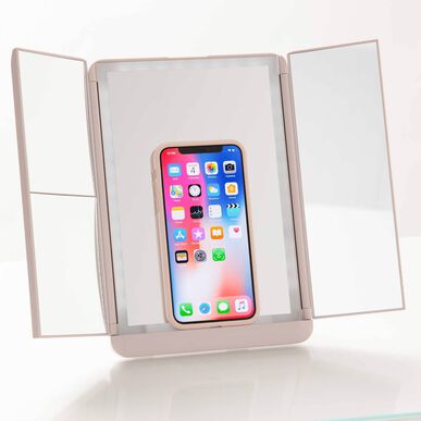 STYLPRO sulankstomas veidrodis „Get Up Glow Up“ 1 vnt. 1 vnt.