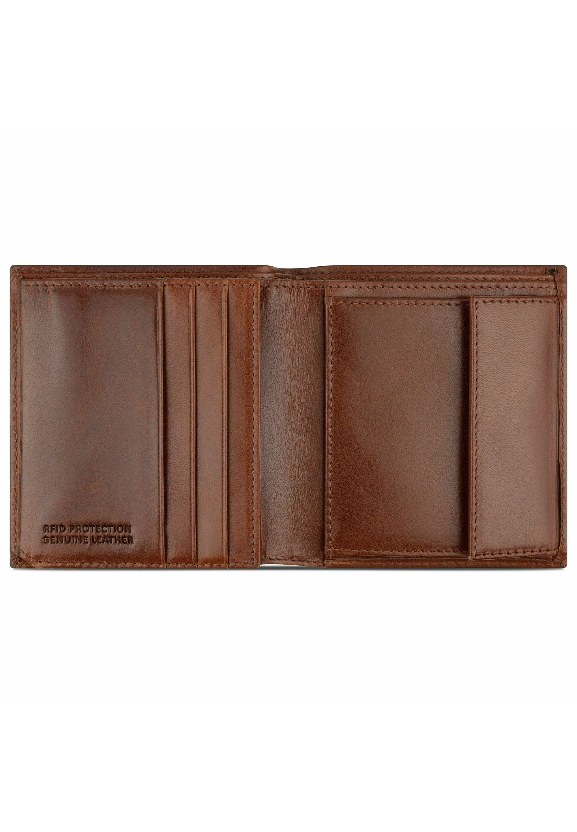 bugatti MIT KLAPPE UNISEX - Portafoglio - cognac