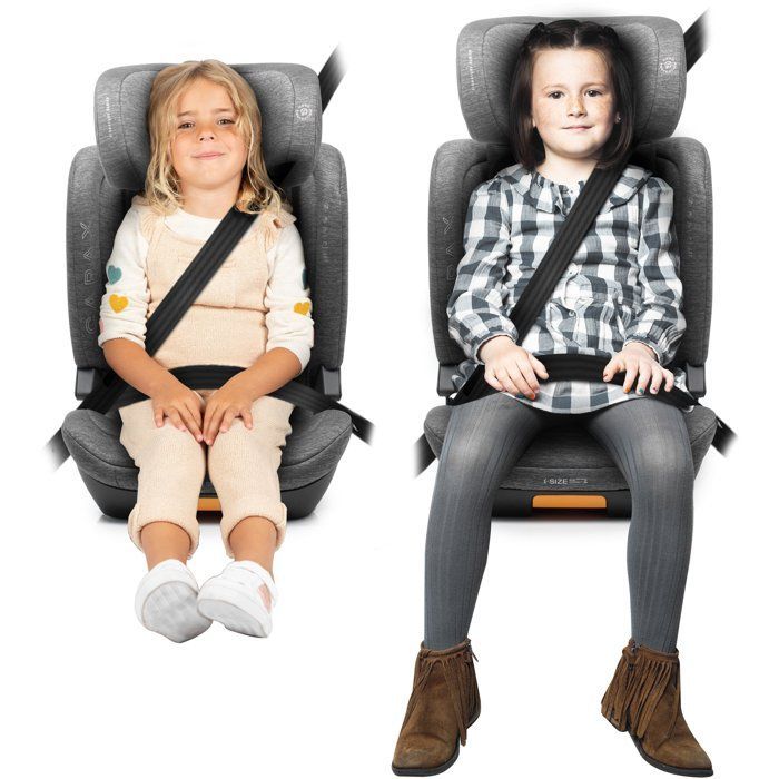 Bilbarnstol - BABYAUTO - CAPAX - Grupp 2/3 - 100/150 cm - I-Size - Dobbygrå