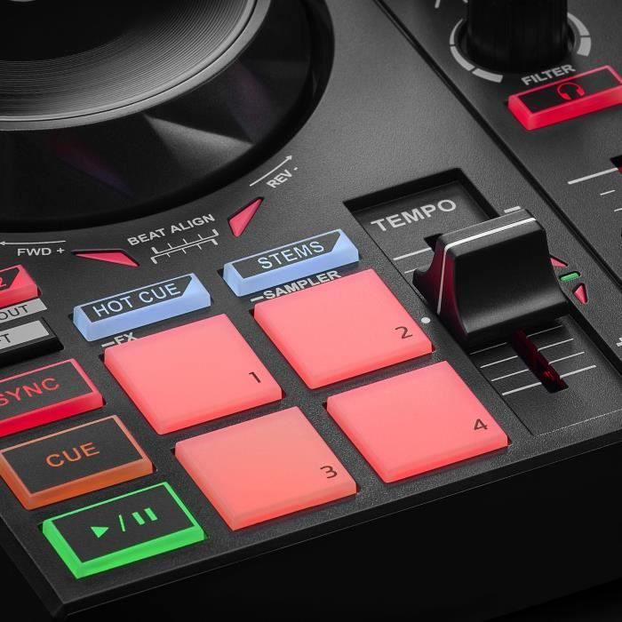 HERCULES DJ CONTROL INPULSE 200 MK2 – Der ideale DJ-Controller zum Erlernen des Mixens – Software und Tutorials inklusive