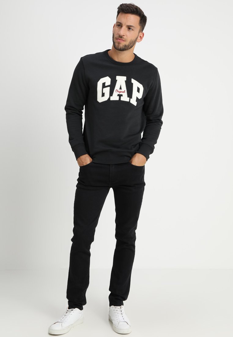 GAP ORIGINAL ARCH CREW - Sweatshirt - maanloze nacht