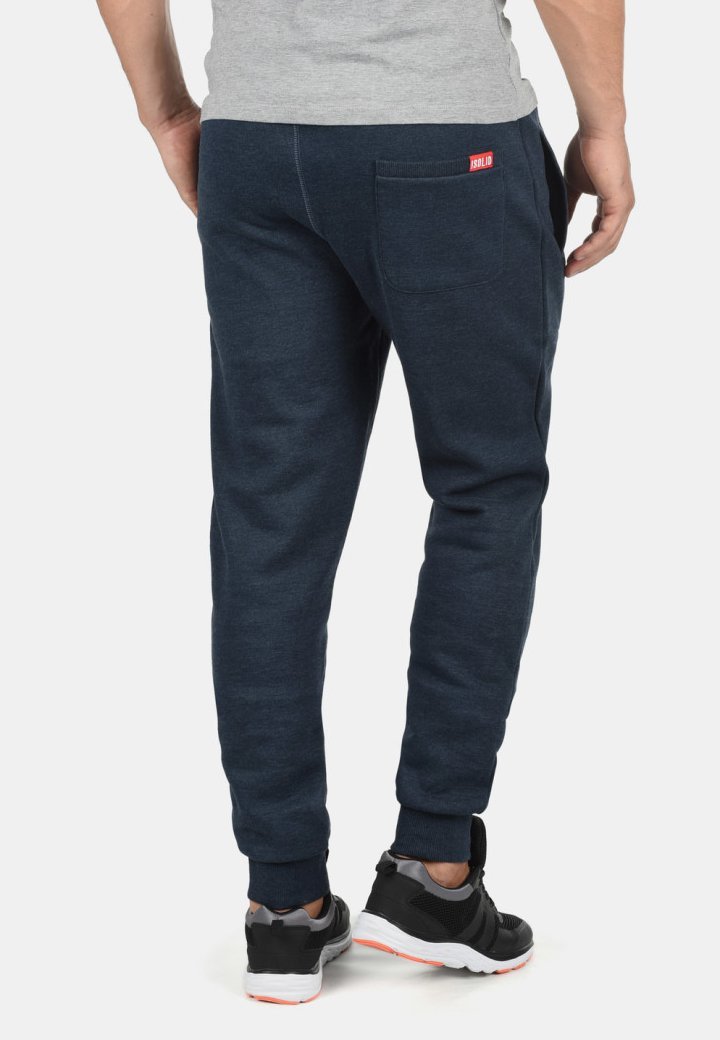 Solide SDBENN REGULAR FIT trainingsbroek - blauw gemêleerd