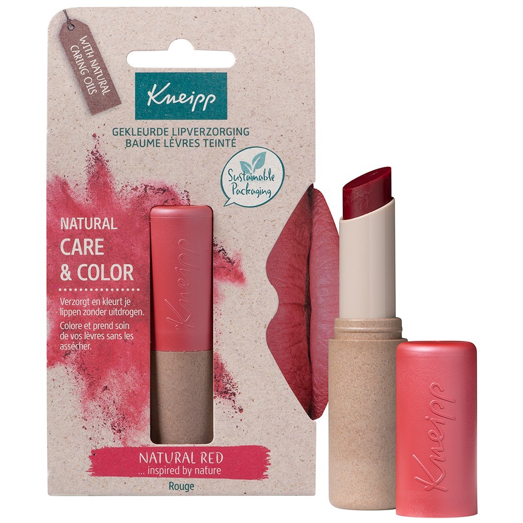 Kneipp balzam na pery Prírodný červený - 3,5 g