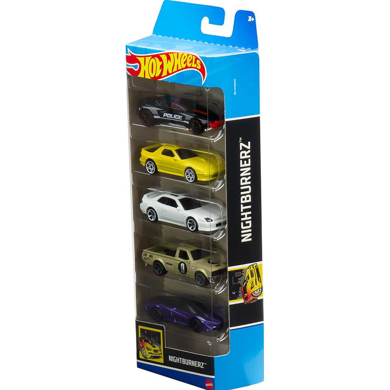 Coffret de 5 voitures Hot Wheels